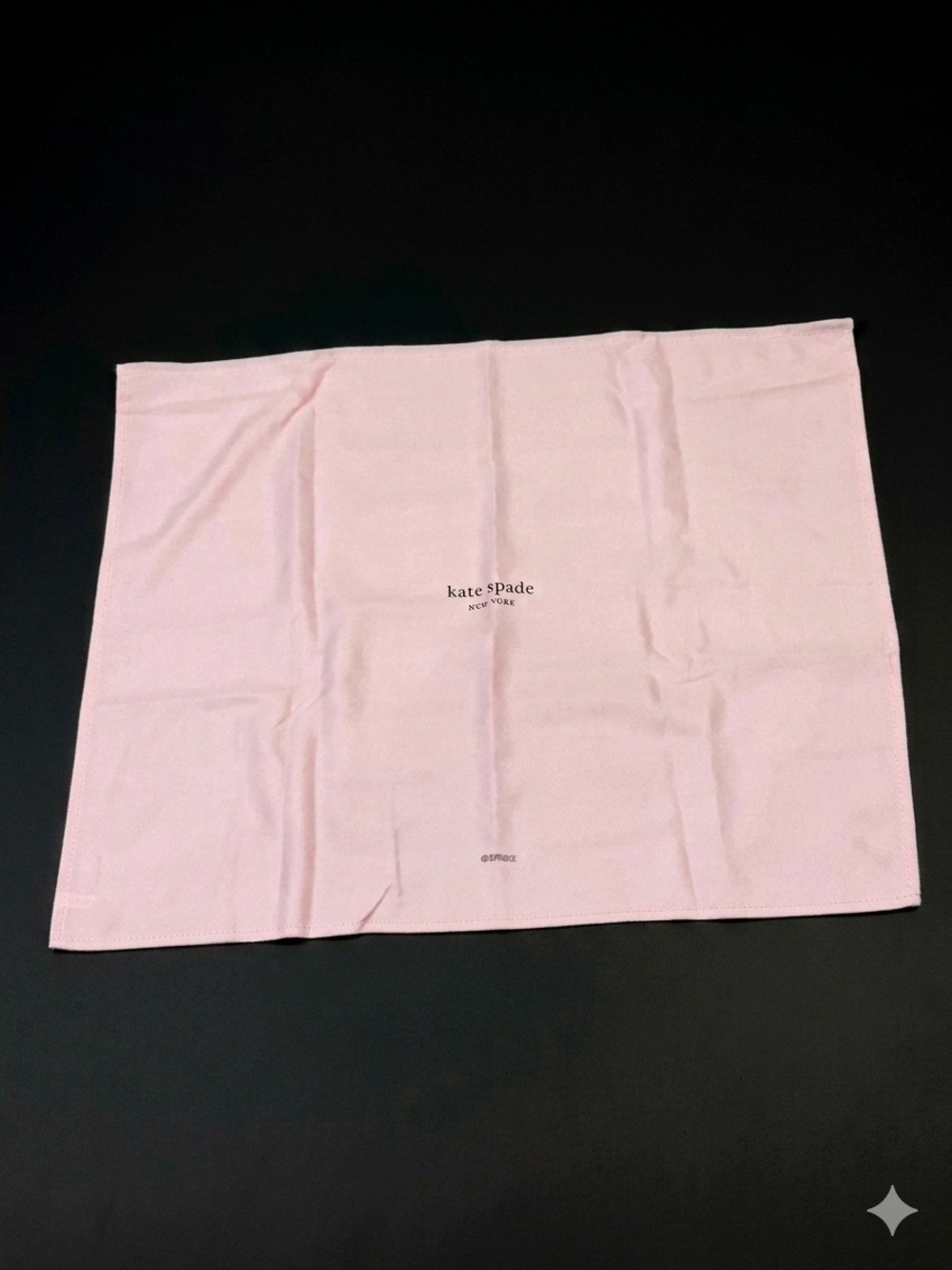 Kate Spade New York Large Pink Satin Dust Bag 36” x 29” for Totes & Handbags